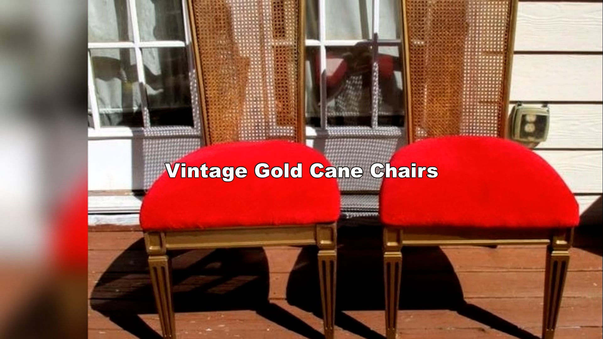 Painting With Suga: S3 E4 Gold Cane Chairs