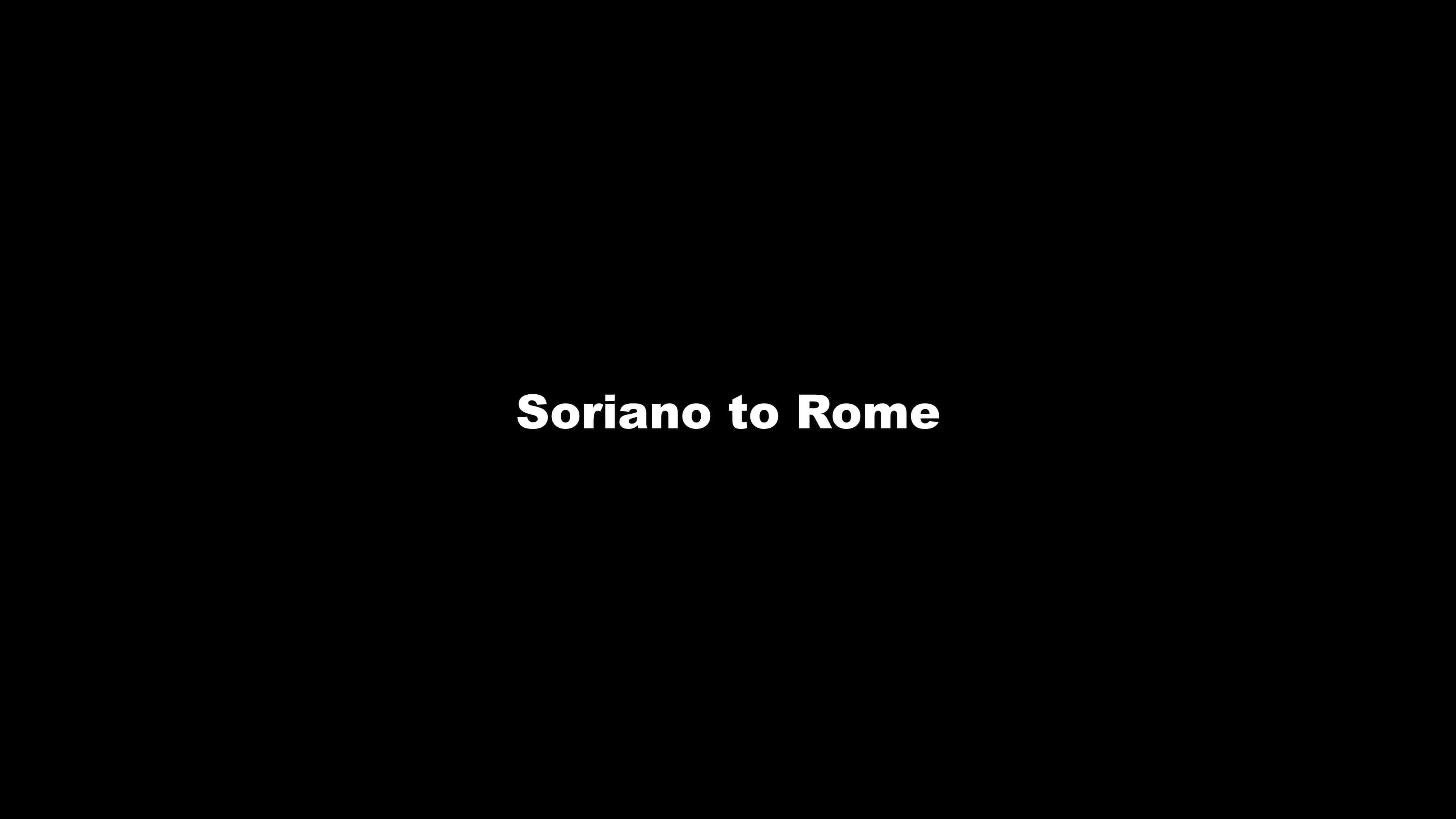 The Williams in Italy: Soriano to Rome