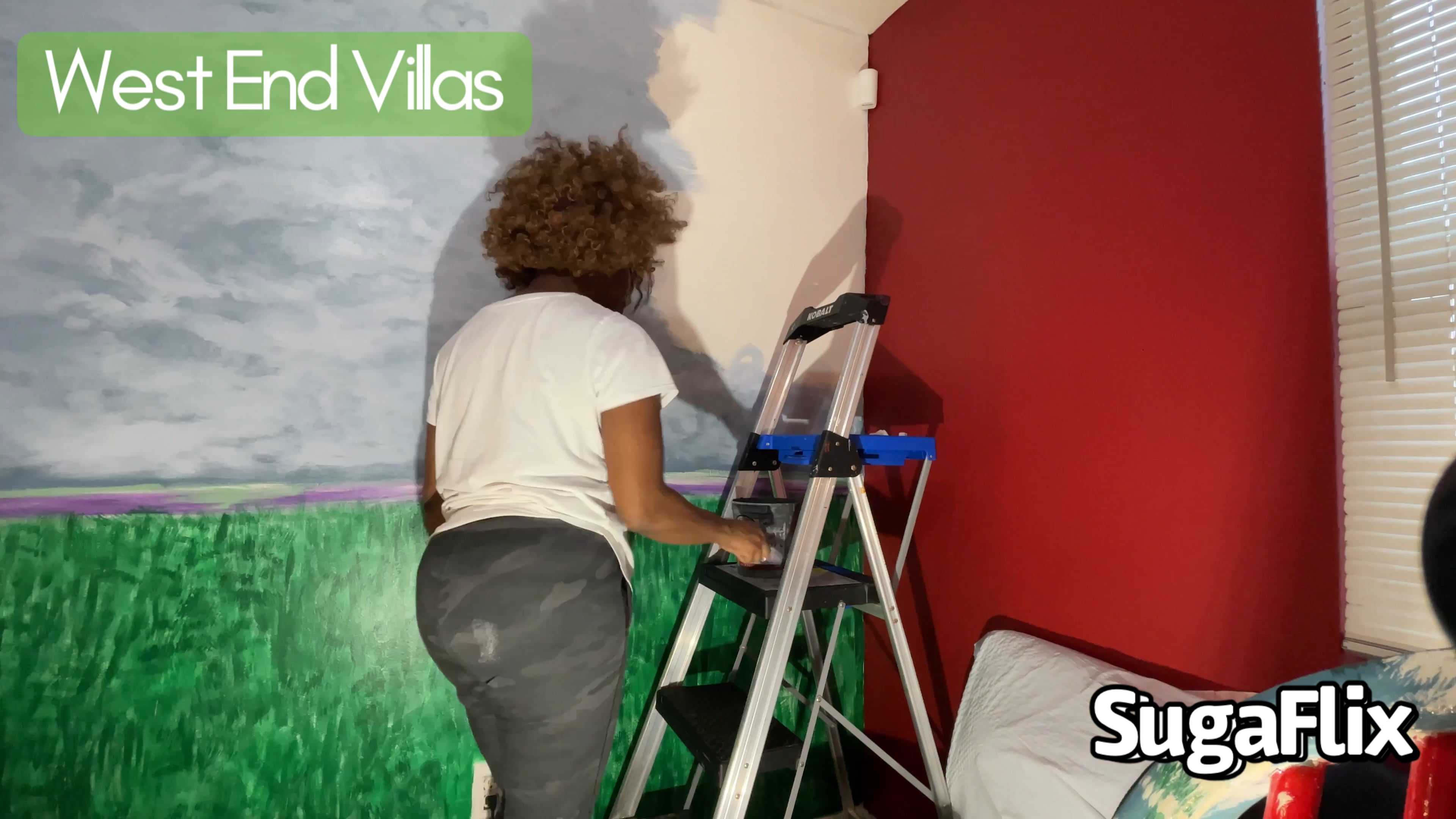 West End Villas Excerpt Painting Mural