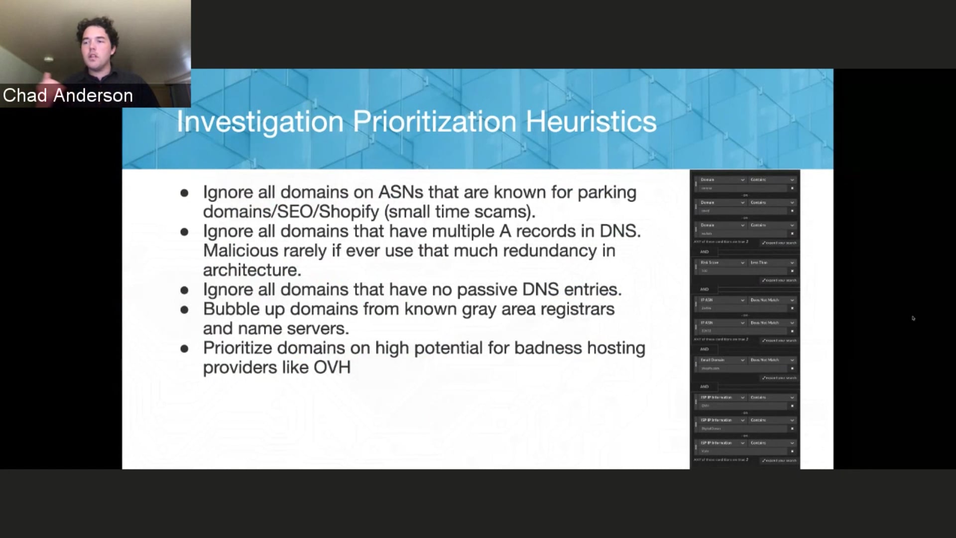 Chad Anderson and Tarik Saleh (DomainTools)
