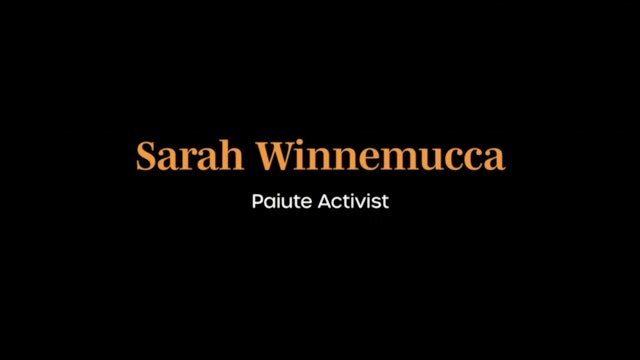 Sarah Winnemucca - G