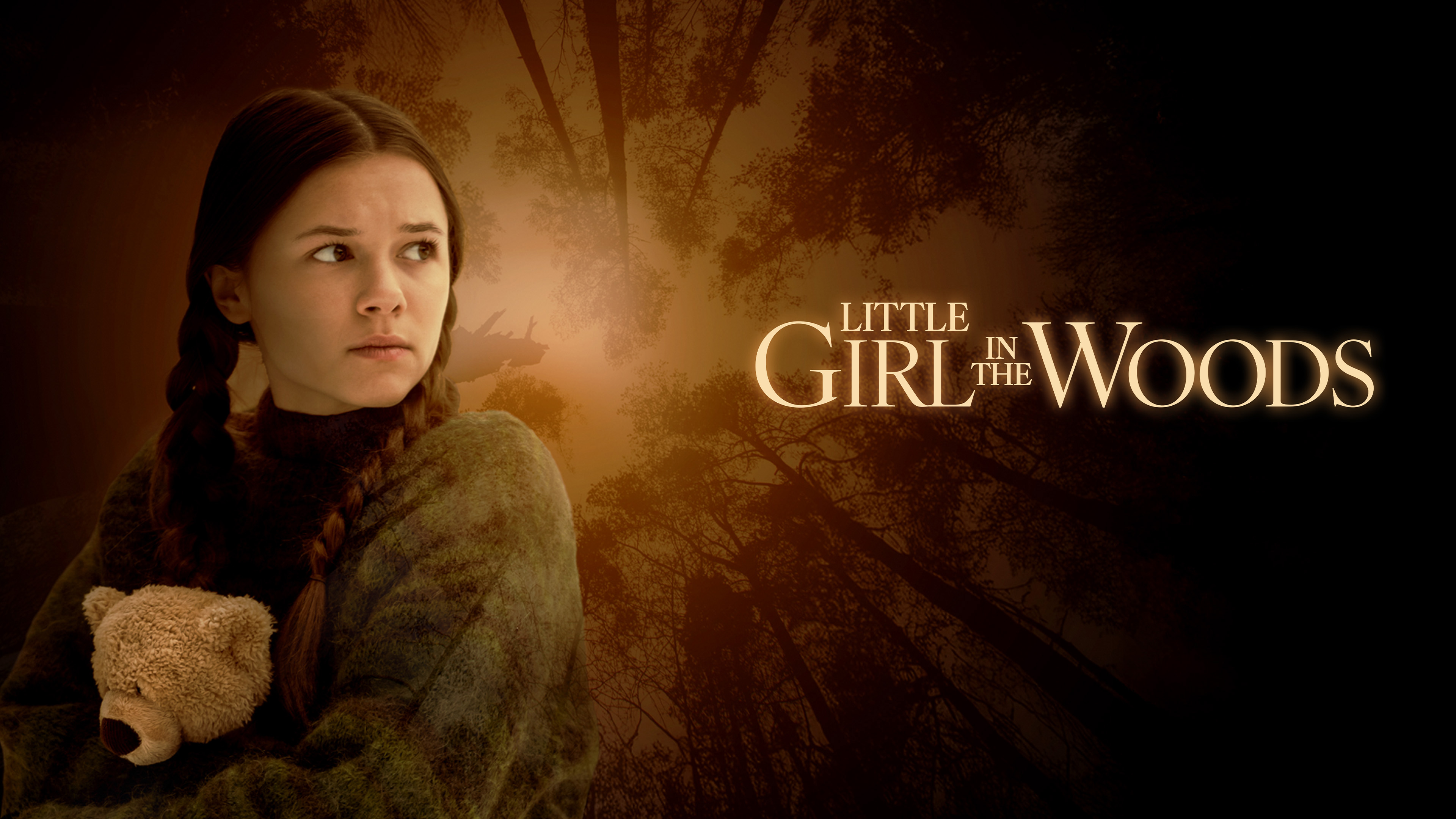 Little Girl in the Woods