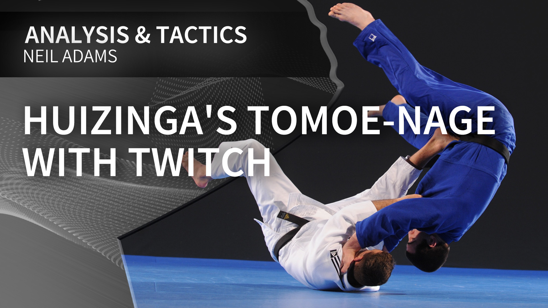 Huizinga's Tomoe-Nage With Twitch | Neil Adams