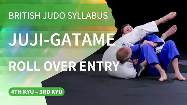 Juji-gatame - roll over entry