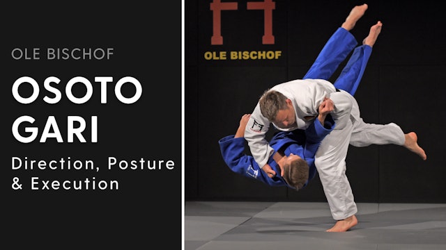 Osoto gari - Direction, posture and execution | Ole Bischof