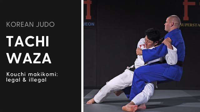 Kouchi makikomi: legal & illegal | Korean Judo