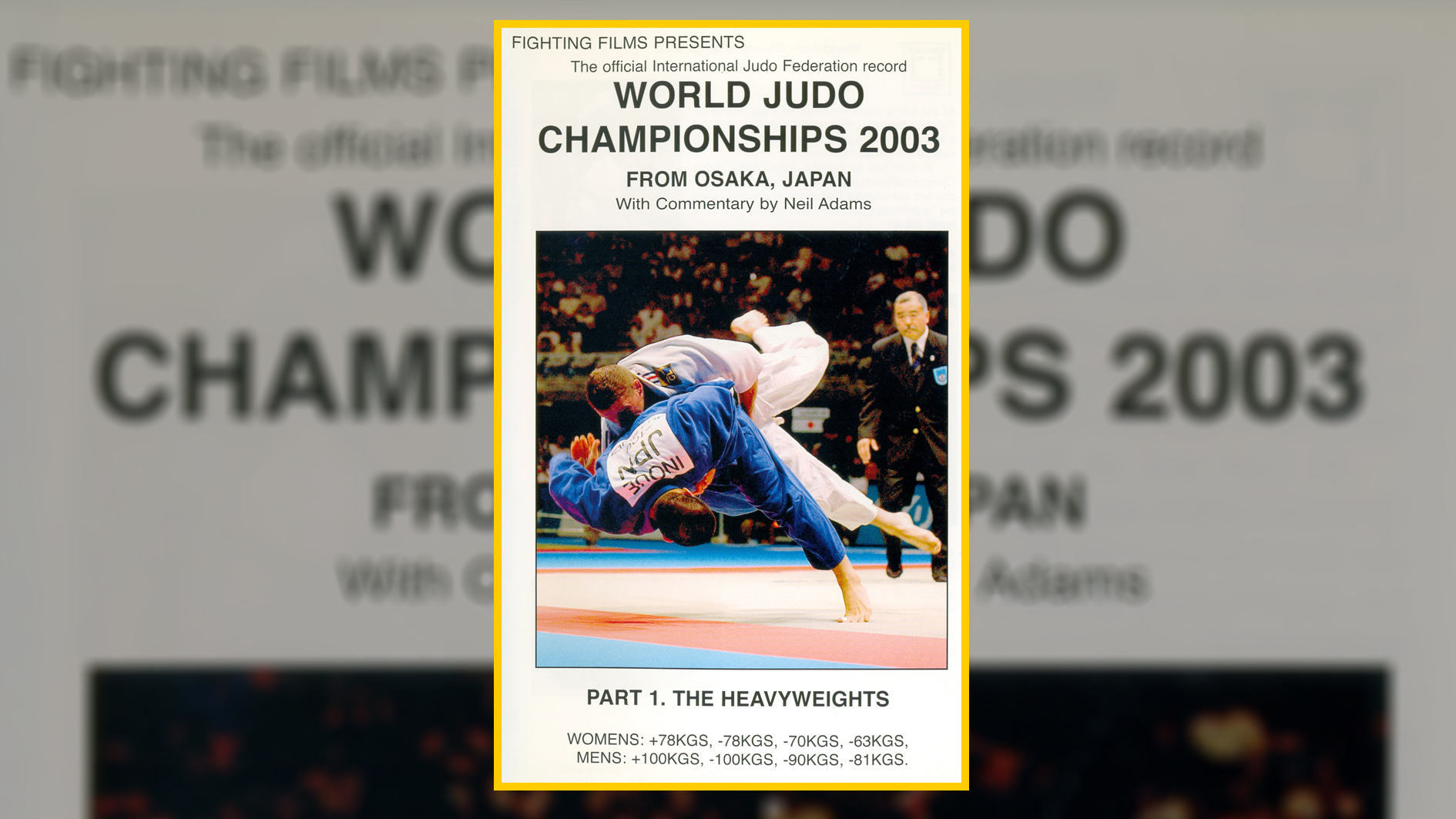2003 World Judo Championships: Heavyweights | Osaka