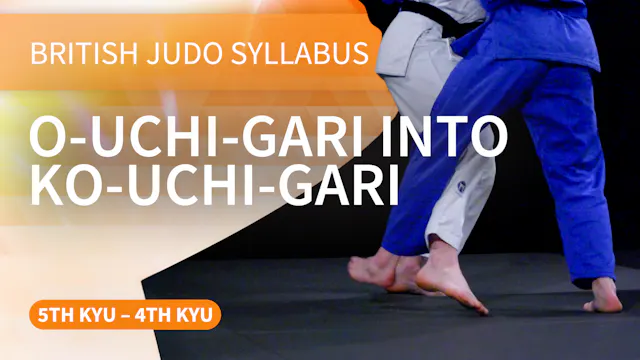 O-uchi-gari into Ko-uchi-gari