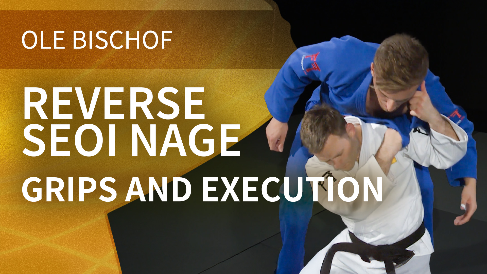 Reverse Seoi nage - Grips and execution | Ole Bischof