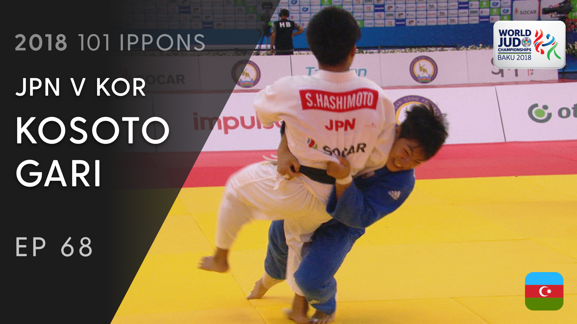 101: Kosoto gari - JPN v KOR -73kg