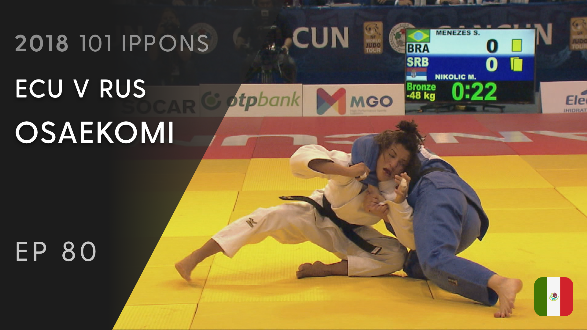 101: Osaekomi - BRA v SRB -48kg