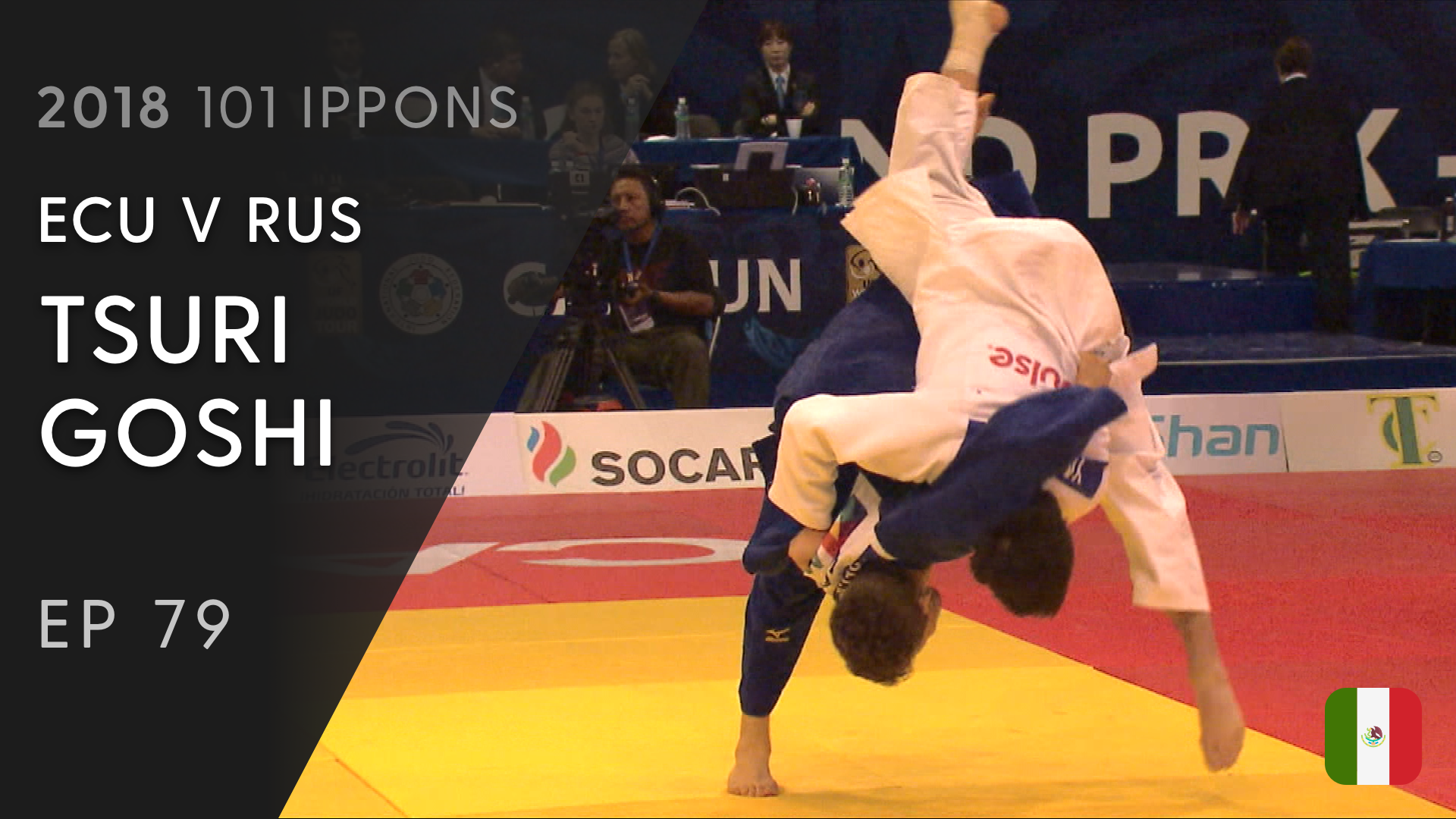 101: Tsuri goshi - ECU v RUS -60kg