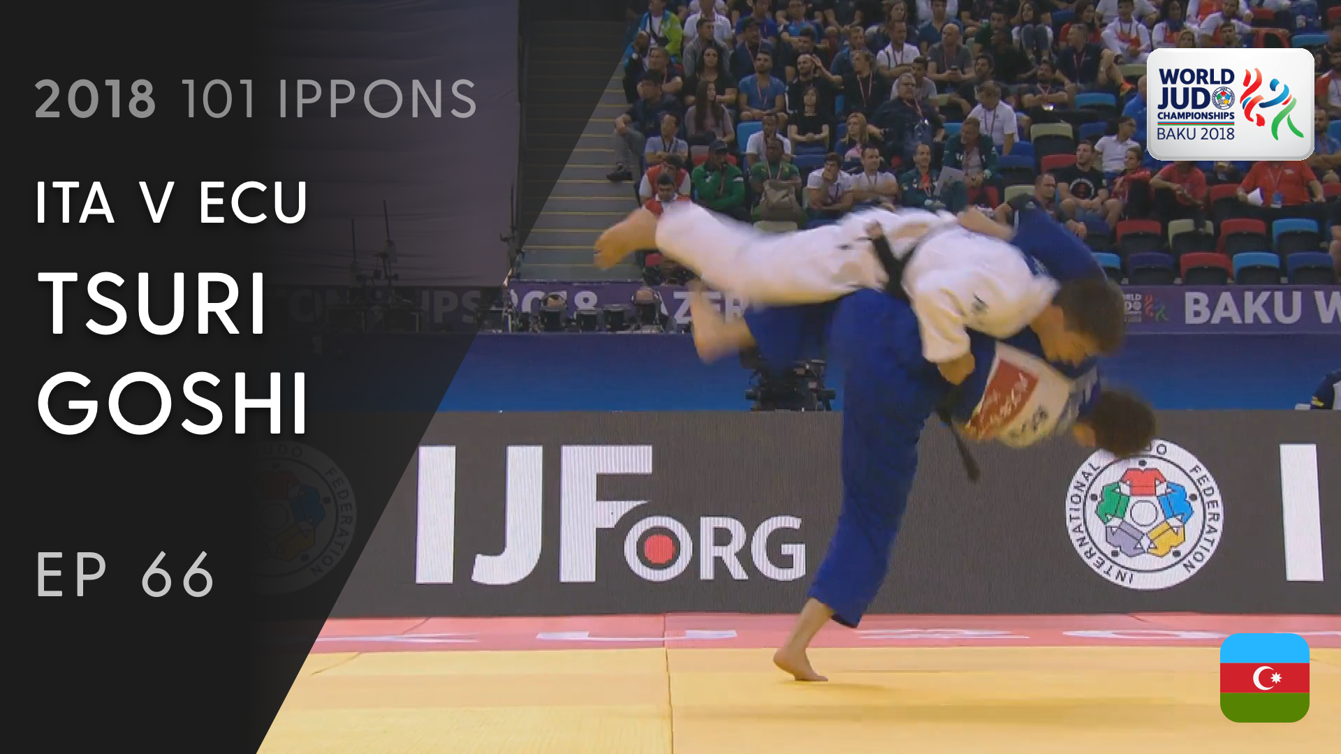 101: Tsuri goshi - ITA v ECU -60kg