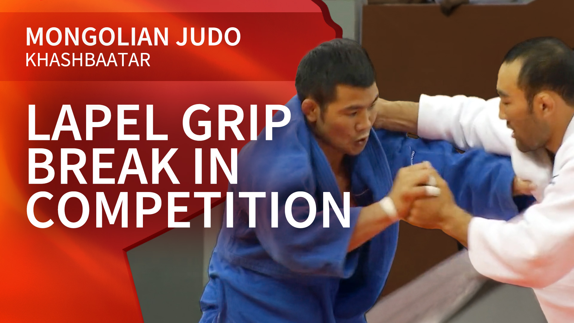 Lapel grip breaks - In Competition | Khashbaatar
