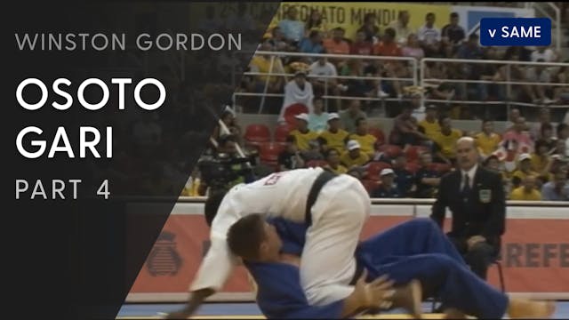 Osoto gari - Execution | Winston Gordon
