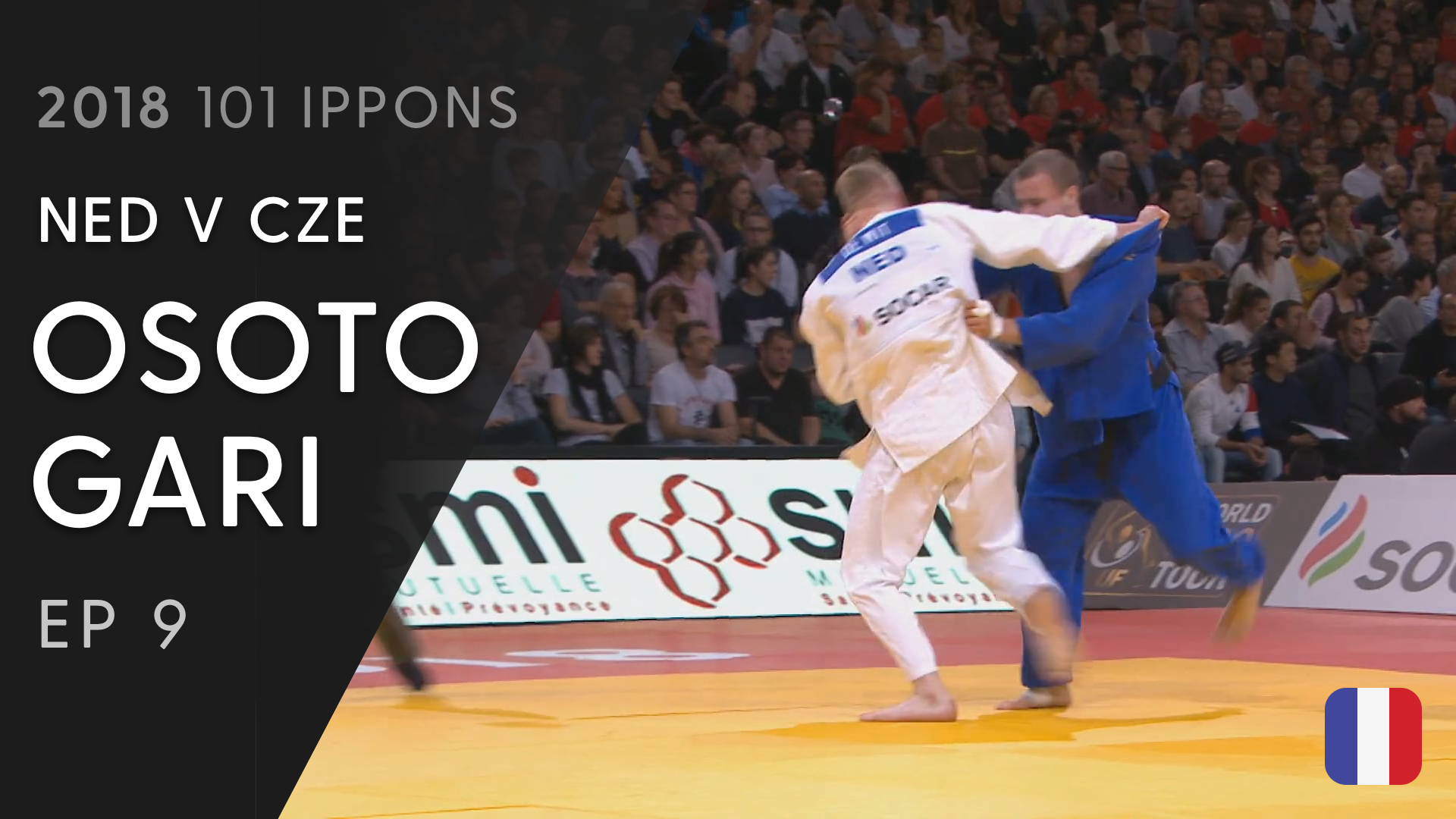 101: Osoto gari - NED v CZE -81kg