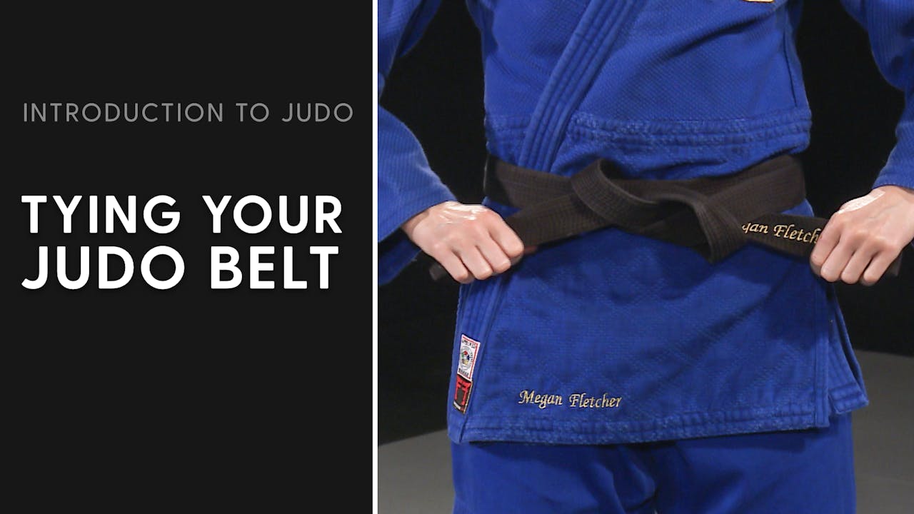 Tying Your Judo Belt Introduction To Judo Superstar Judo
