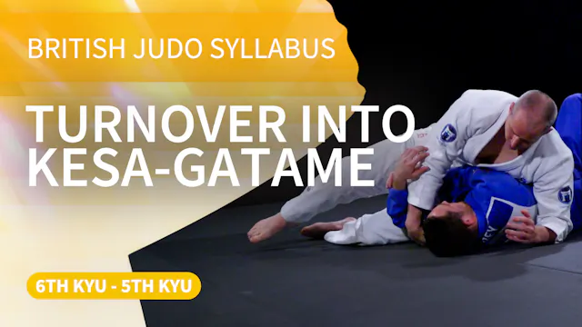 Turnover into Kesa-gatame