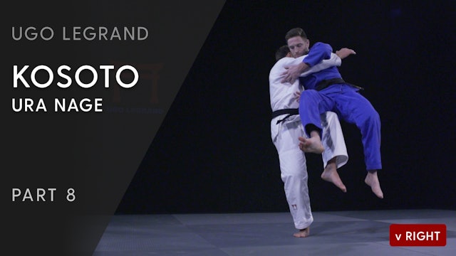 Kosoto - Ura nage variation - Execution vs opposite | Ugo Legrand