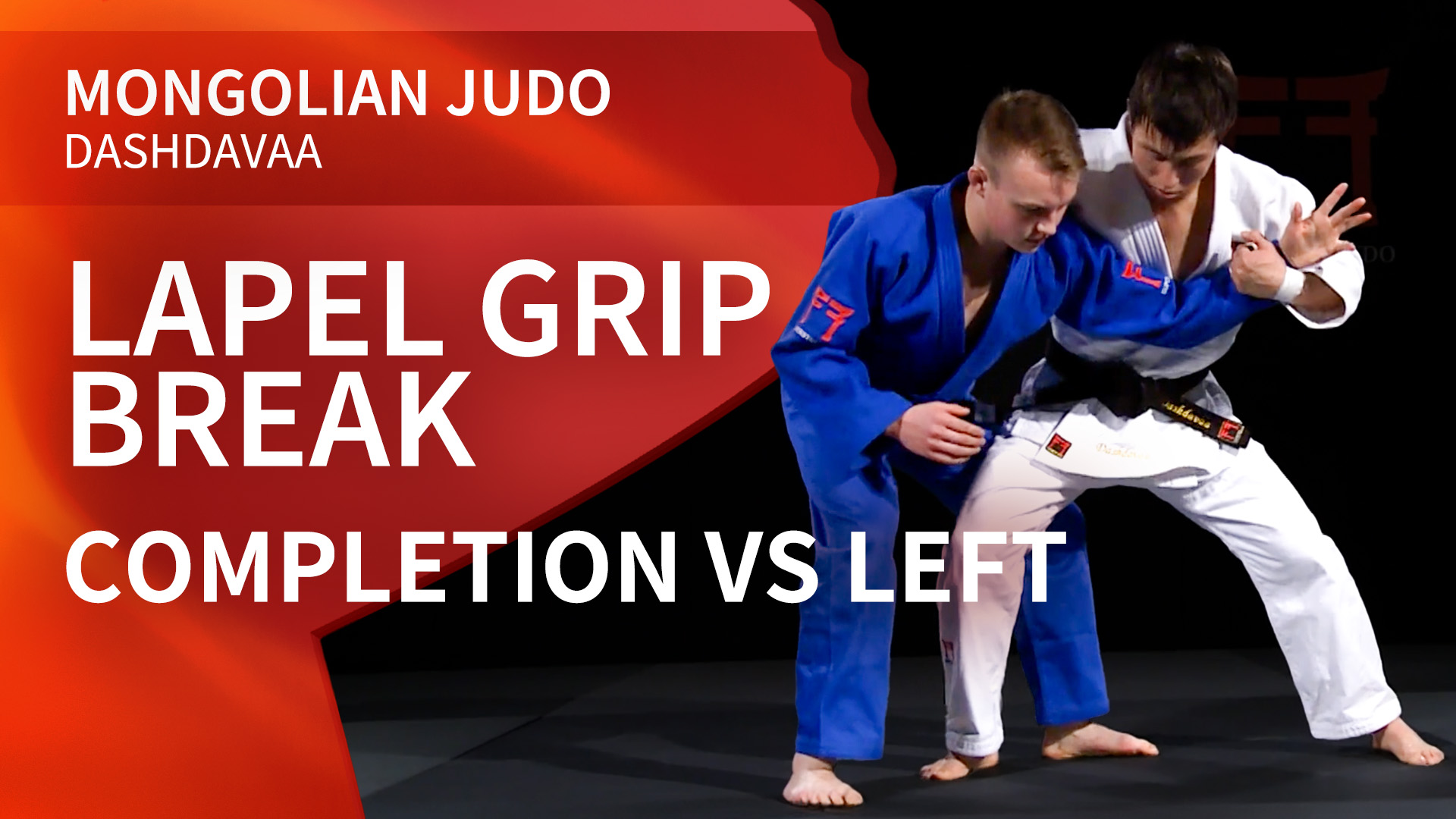 Lapel grip break - Completion vs left | Dashdavaa