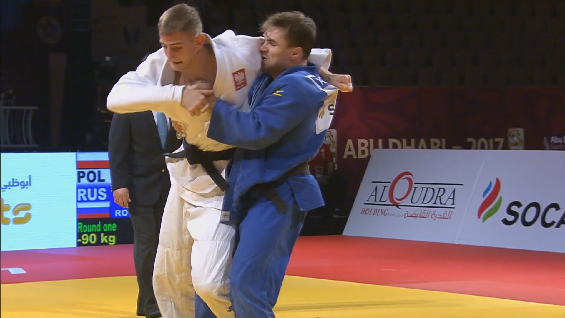 101: Ura nage - POL v RUS -90kg