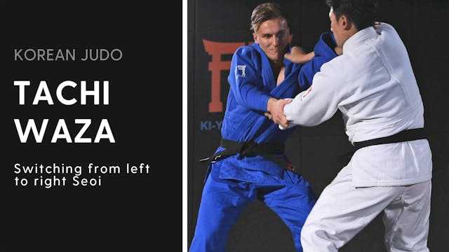 Switching from left to right Seoi | Korean Judo