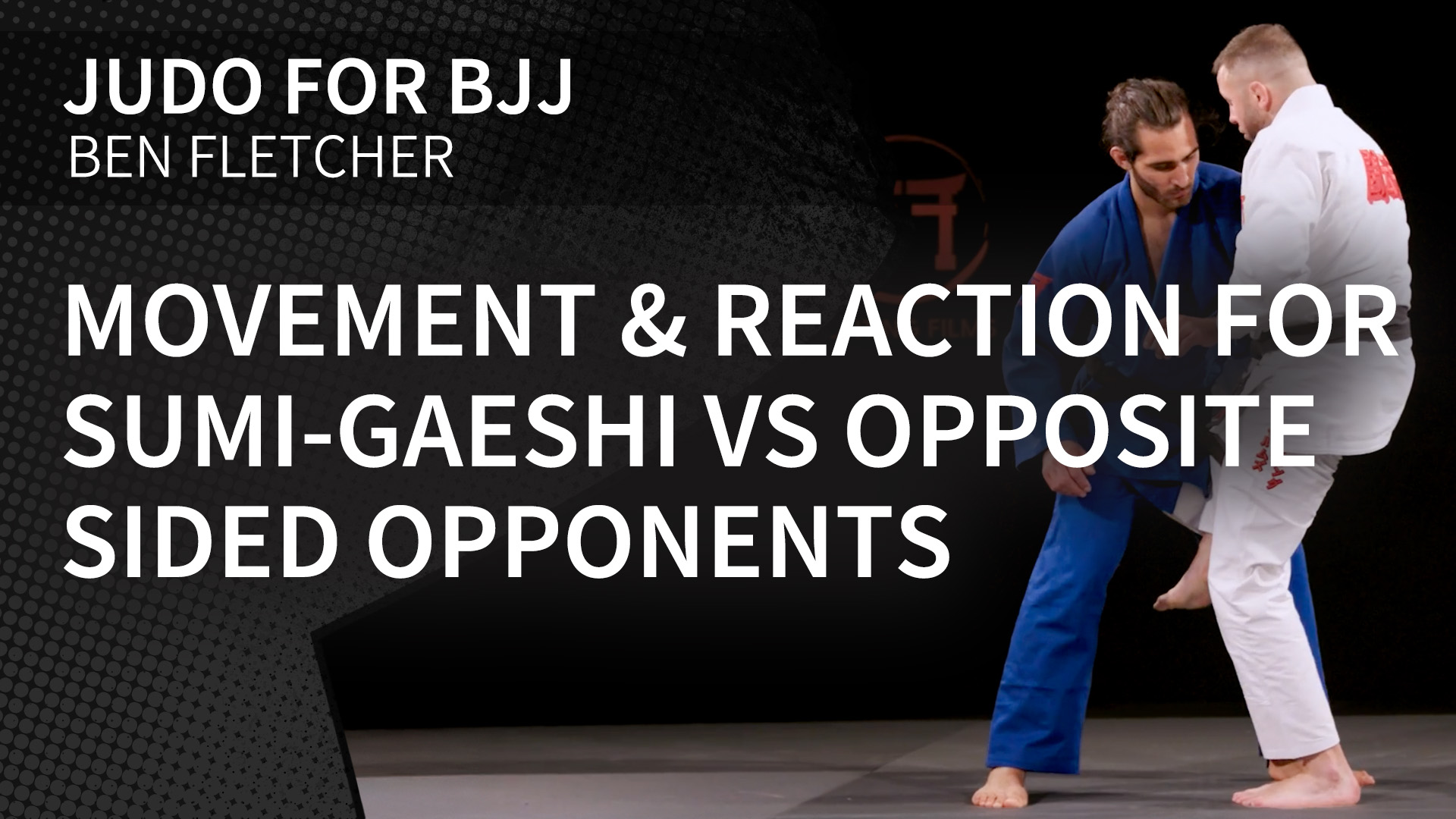 Movement & Reaction For Sumi-gaeshi VS Opposite Sided Opponents | Judo For BJJ
