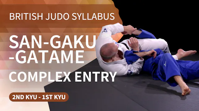 101. San-gaku-gatame - complex entry