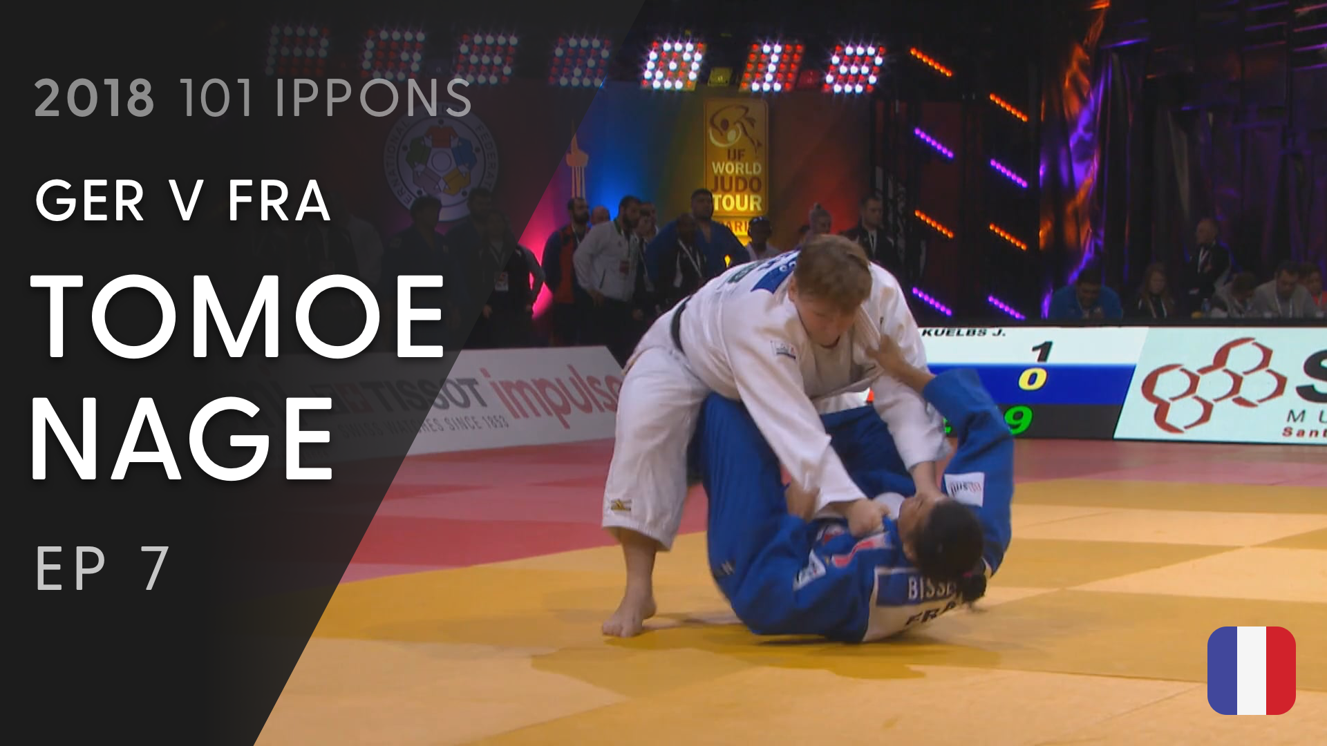 101: Tomoe nage - GER v FRA +78kg