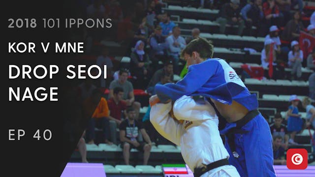 101: Drop seoi nage - KOR V MNE -73KG