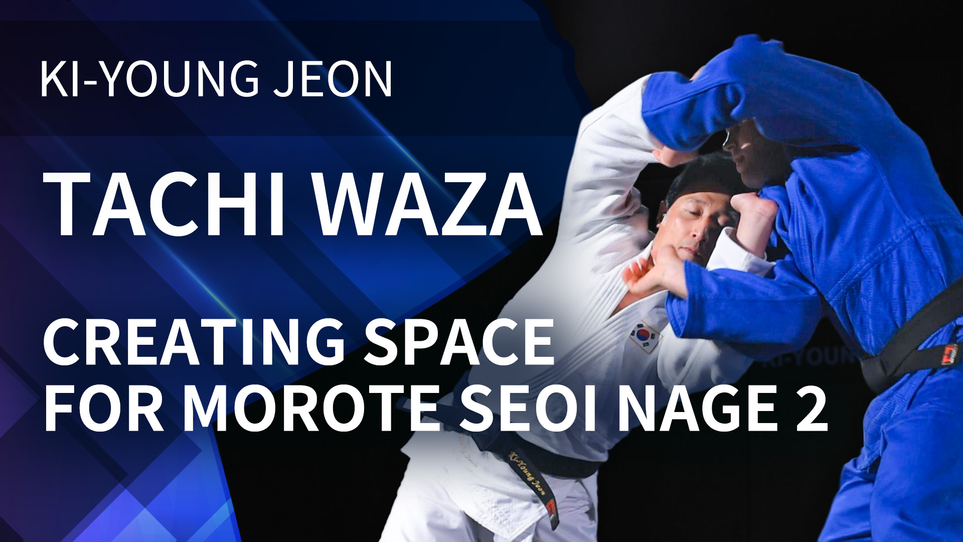 Creating space for Morote seoi nage 2 | Korean Judo