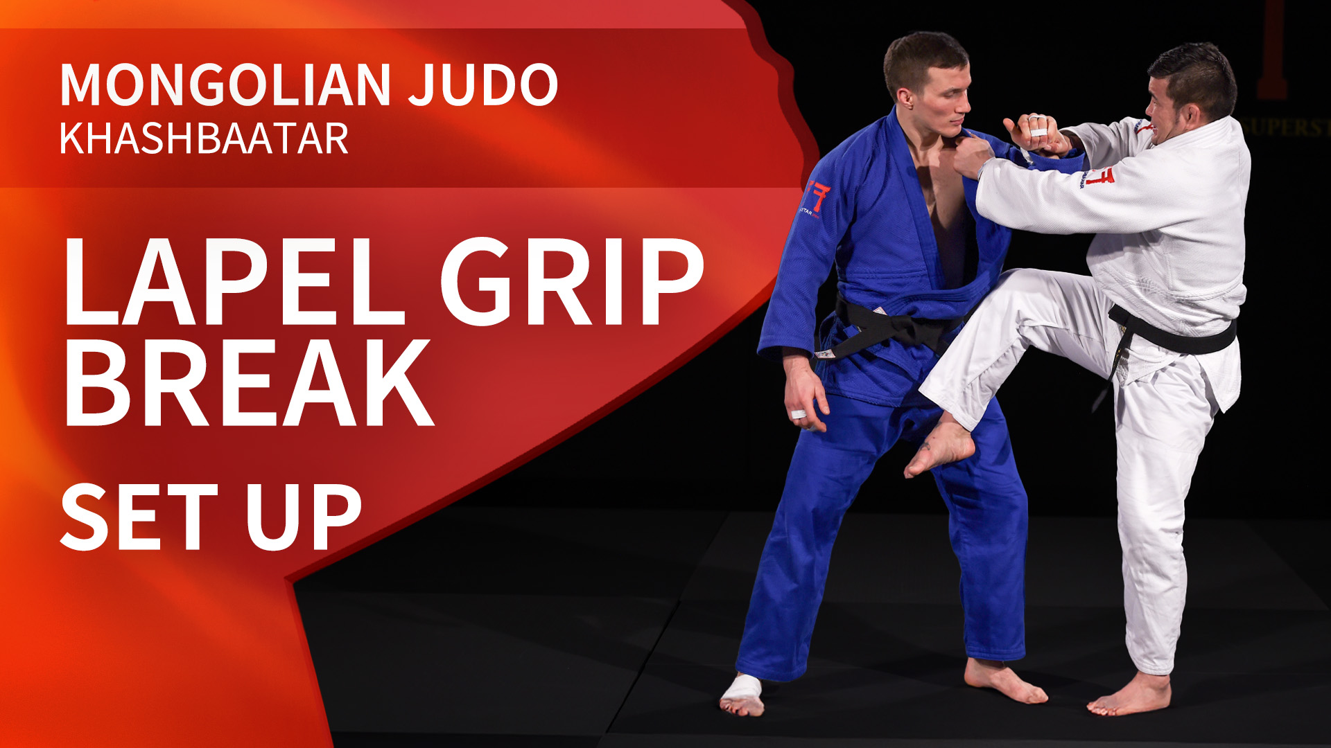 Lapel grip break - Set up | Khashbaatar