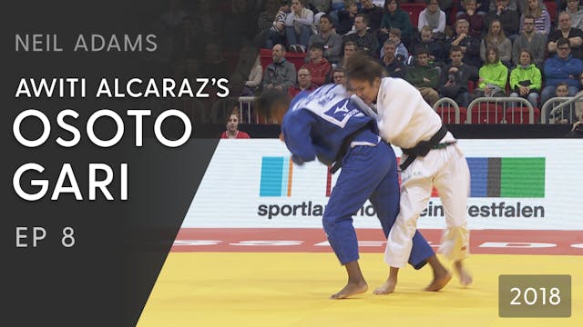 Awiti Alcaraz's Osoto gari | Neil Adams