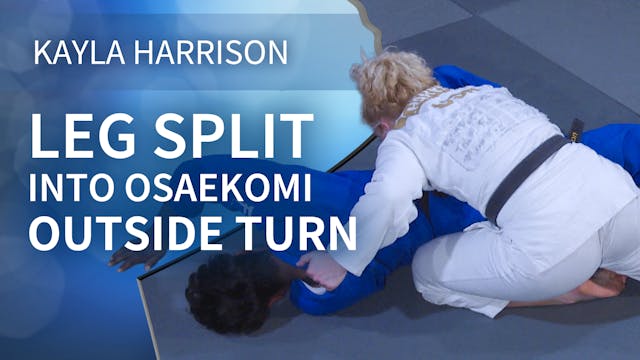 Outside Turn | Leg Split into Osaekom...