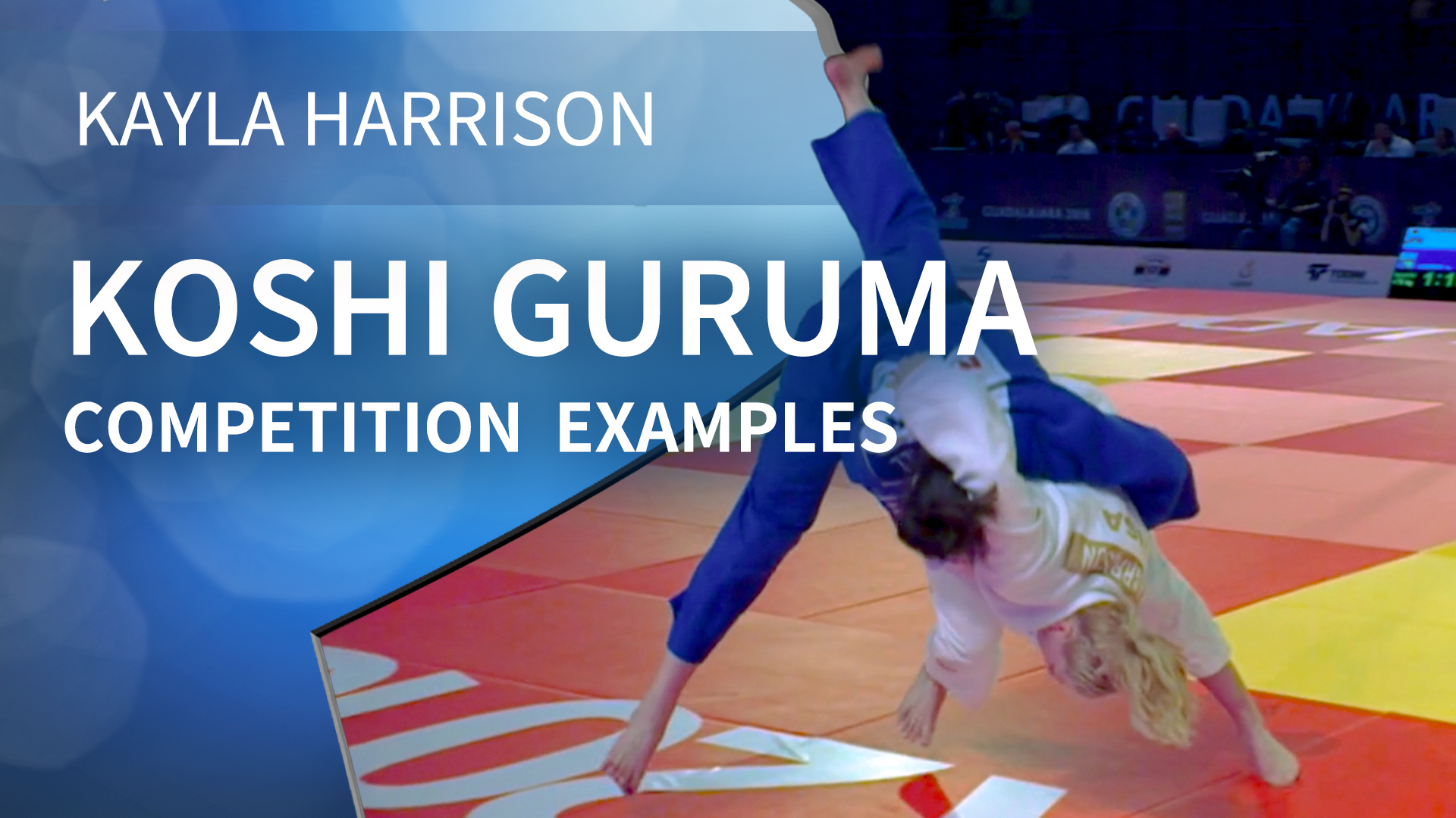 Koshi guruma - Execution & competition examples | Kayla Harrison