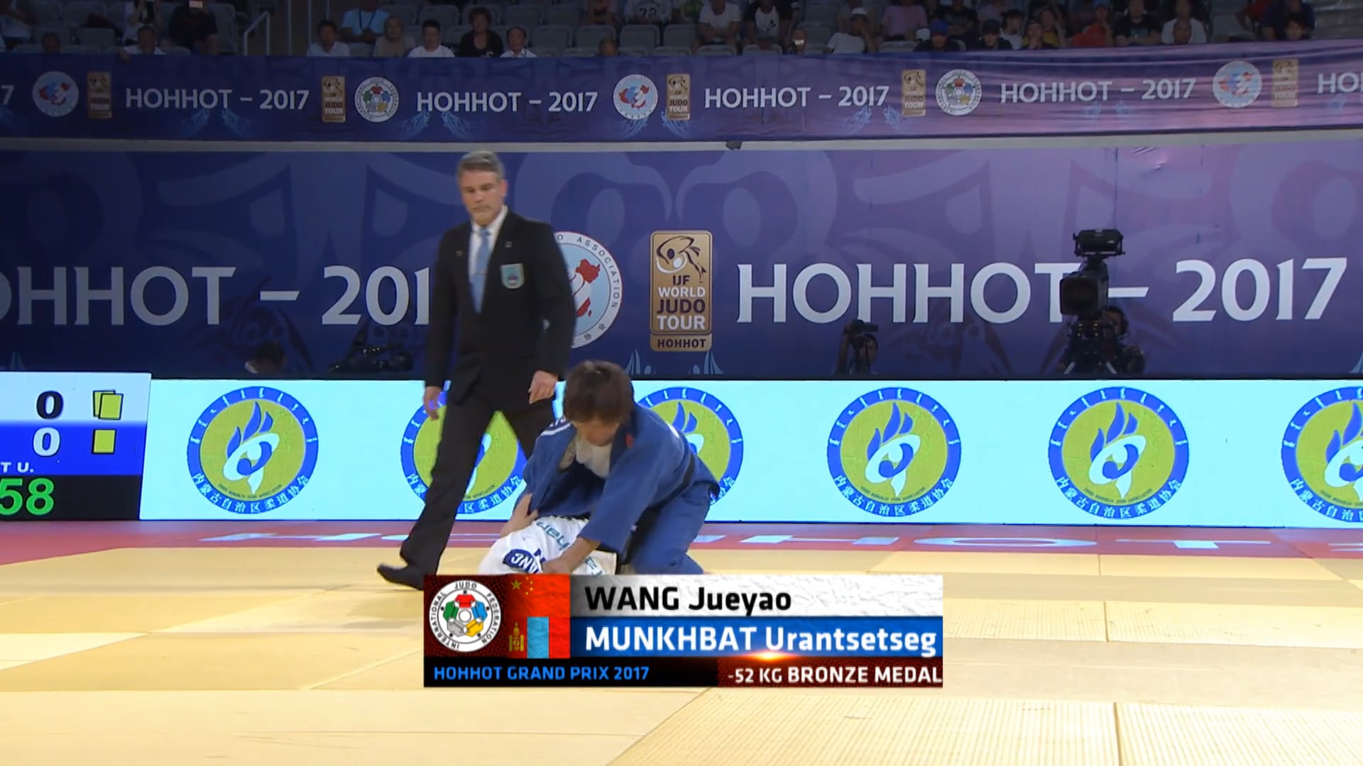 101: Ude garami - CHN v MGL -52kg