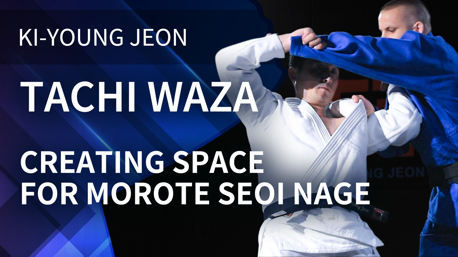 Creating space for Morote seoi nage | Korean Judo