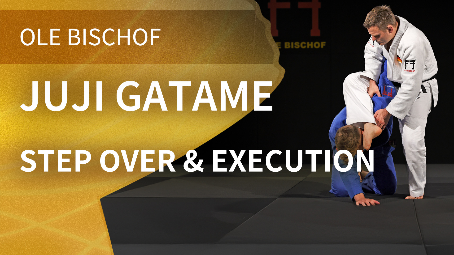 Juji gatame - Step over & execution | Ole Bischof