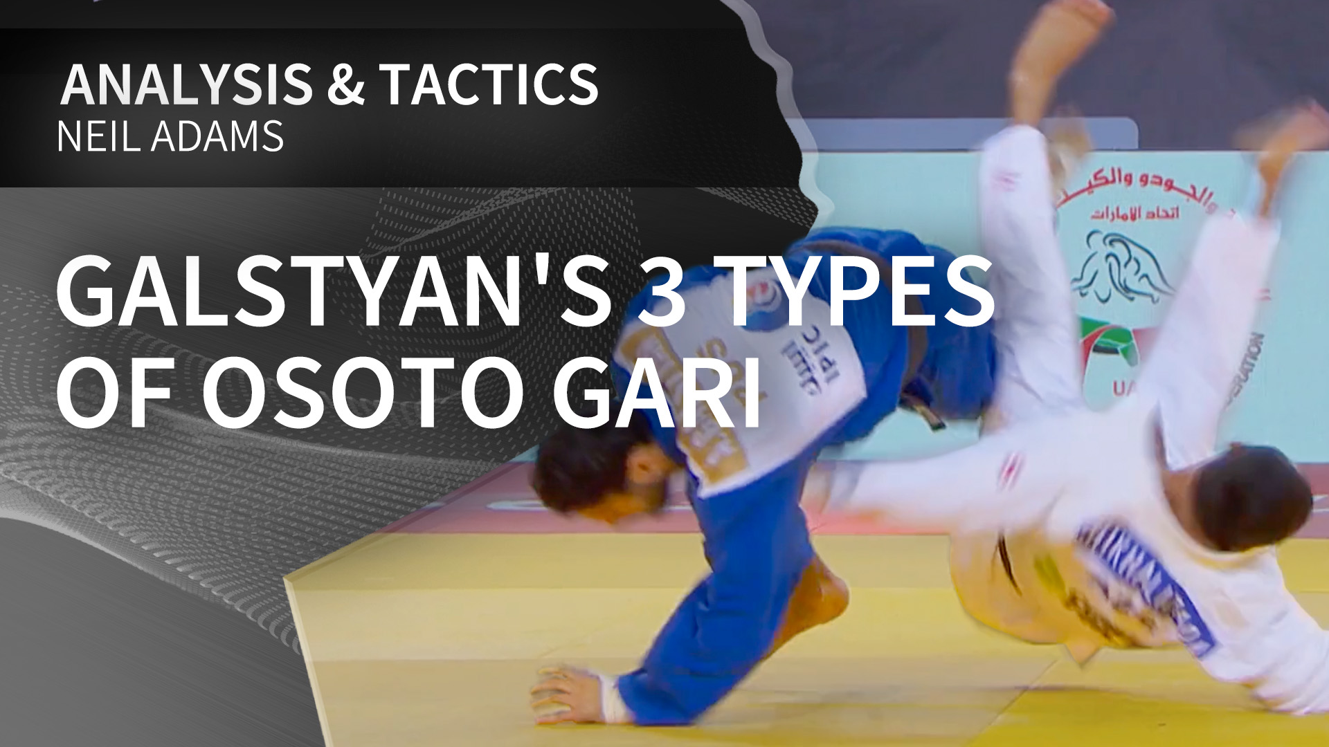 Galstyan's 3 types of Osoto gari  | Neil Adams