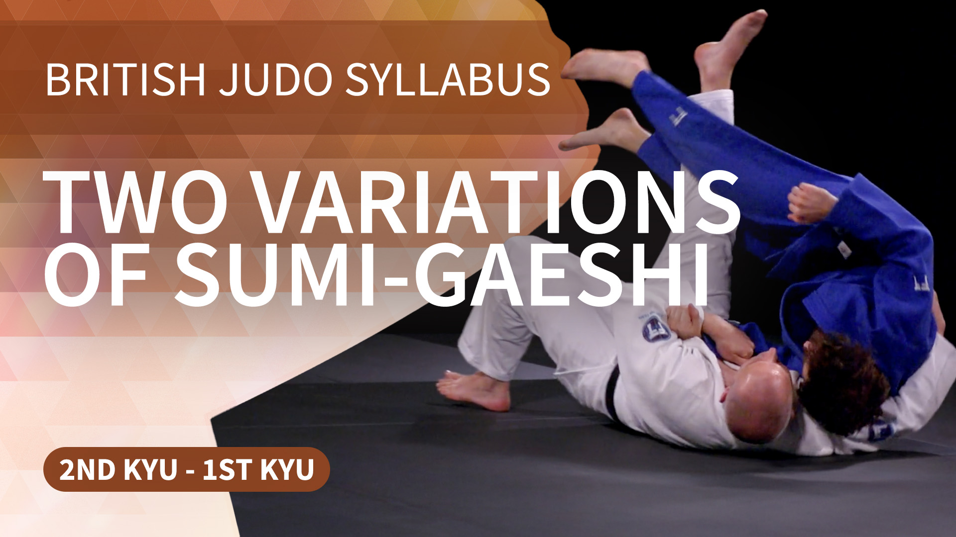 Two variations of Sumi-gaeshi