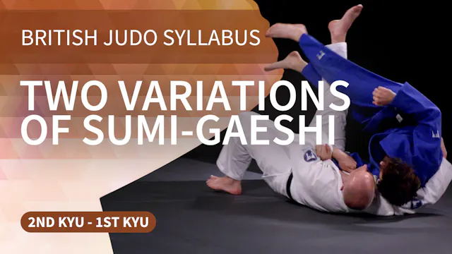 100. Two variations of Sumi-gaeshi