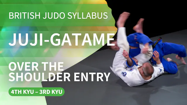 Juji-gatame - over the shoulder entry