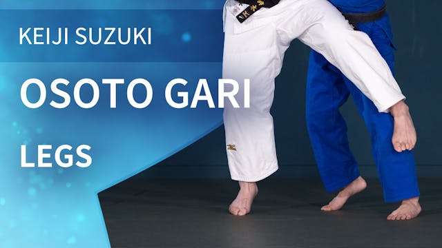 Legs | Osoto Gari | Keiji Suzuki