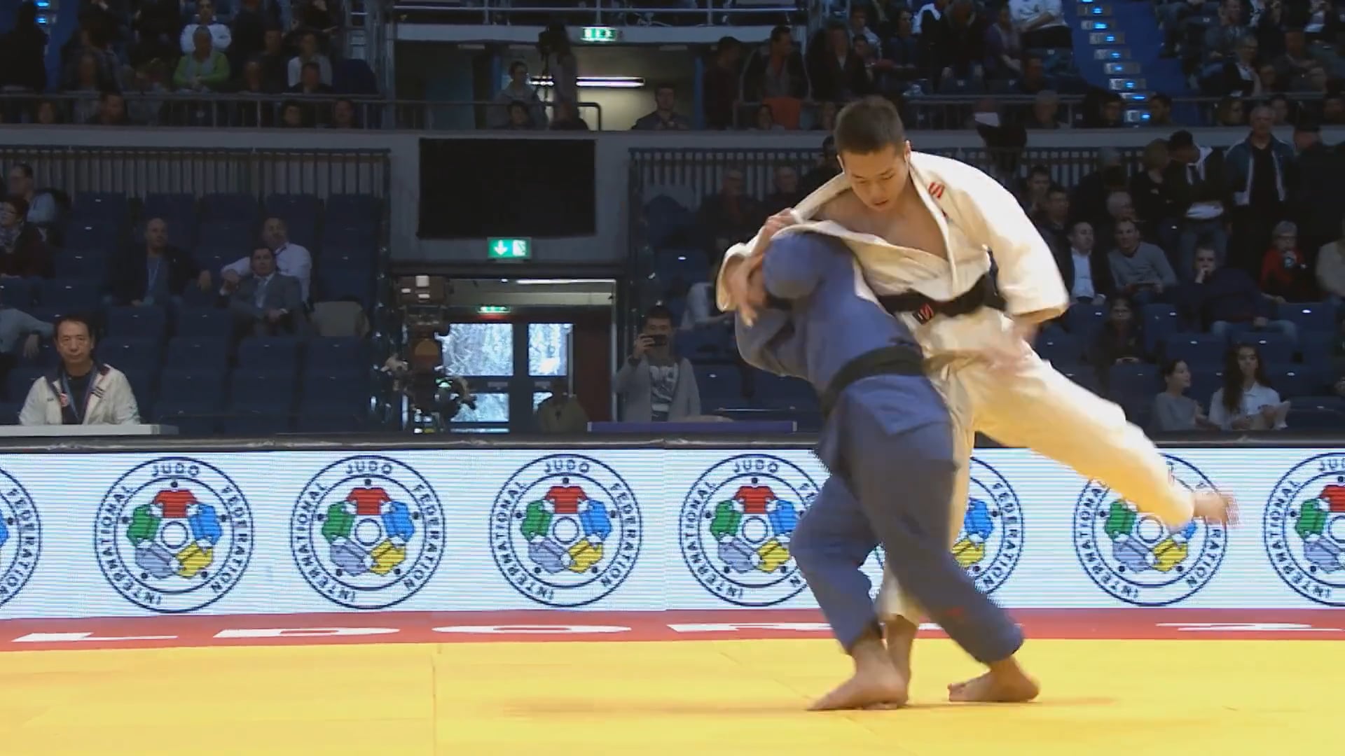 101: Reverse seoi nage - HKG v TJK -66kg