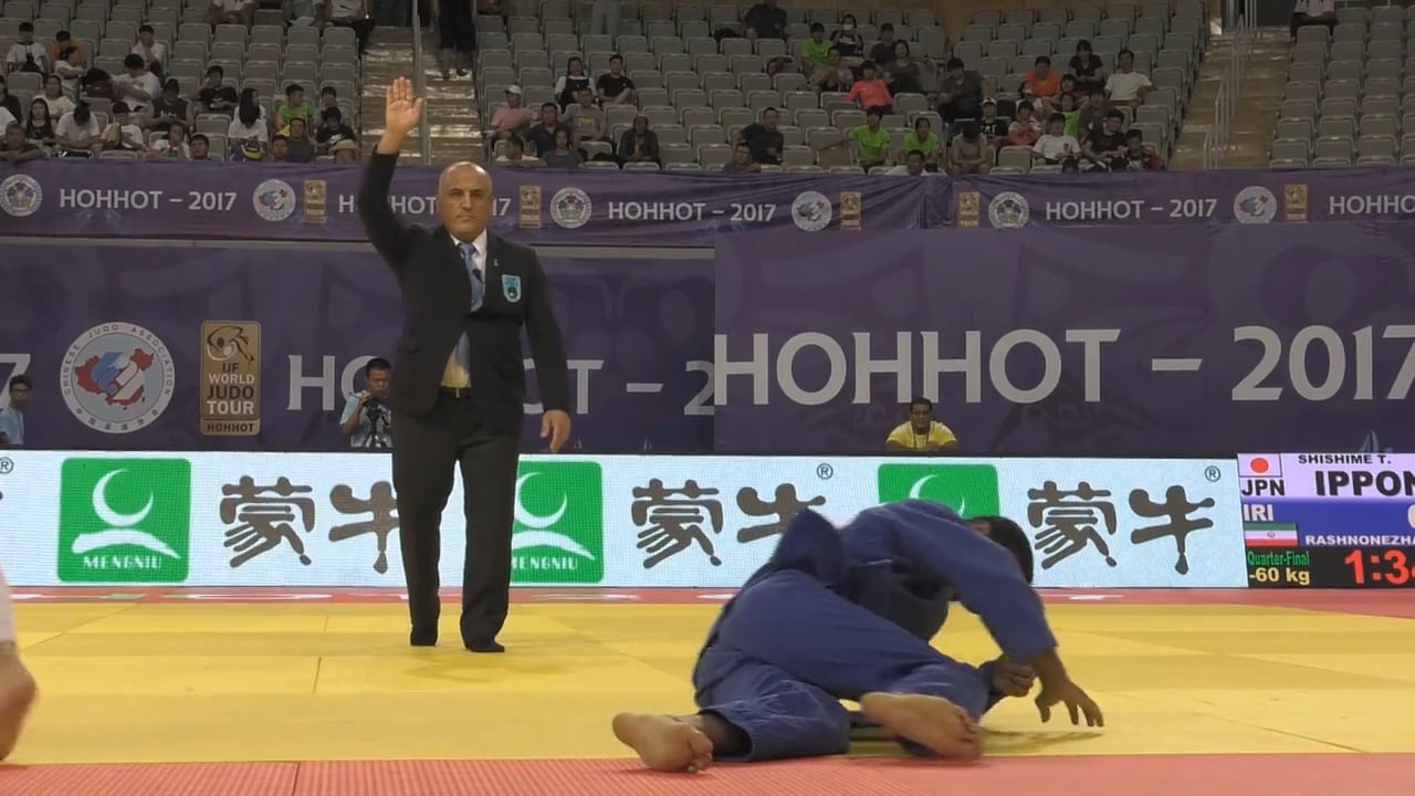 101: Osoto gari - JPN v IRI -60kg