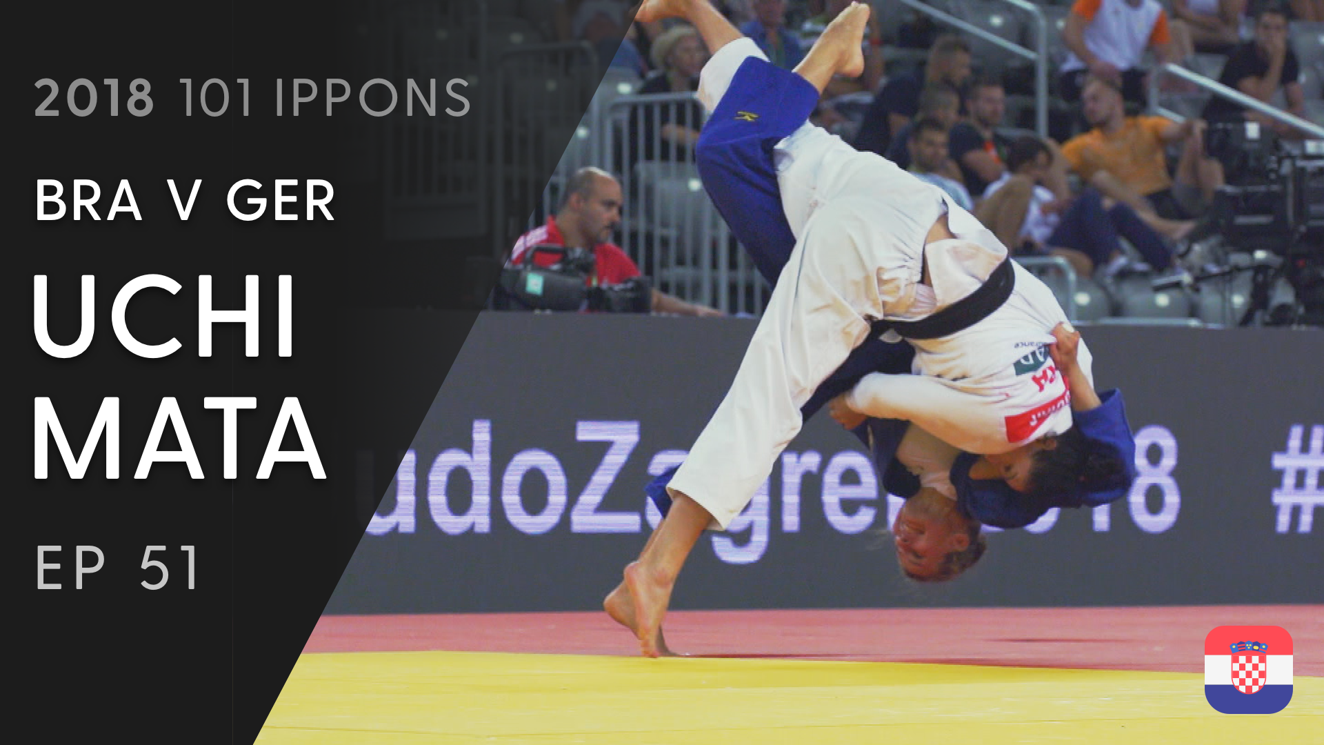 101: Uchi mata - BRA v GER -78kg