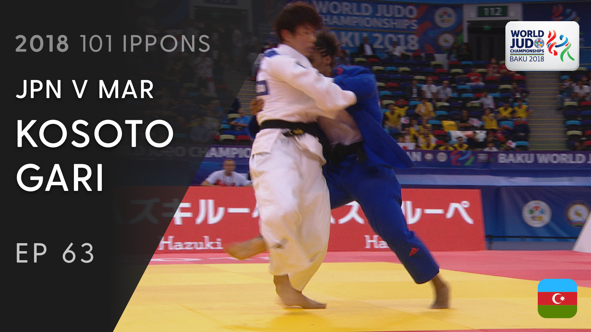 101: Kosoto gari - JPN v MAR -70kg