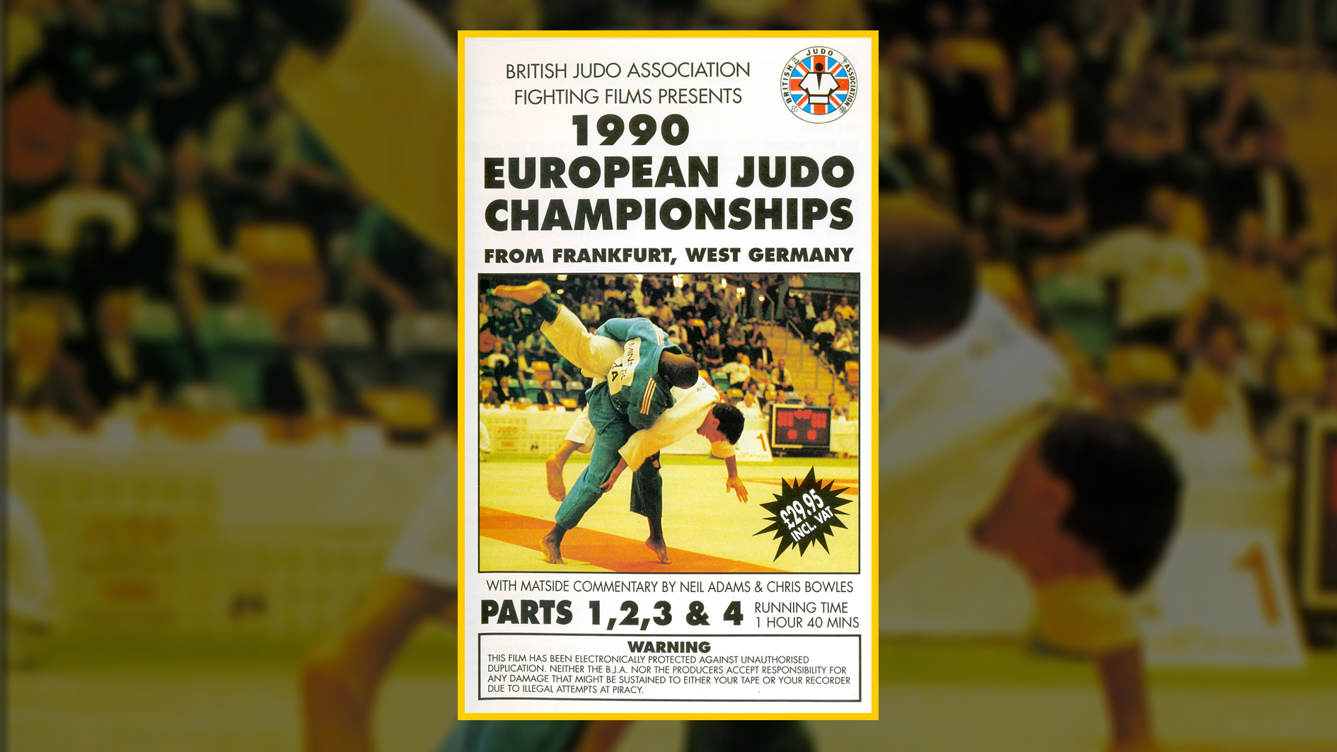 1990 European Judo Championships: Parts 1 - 4