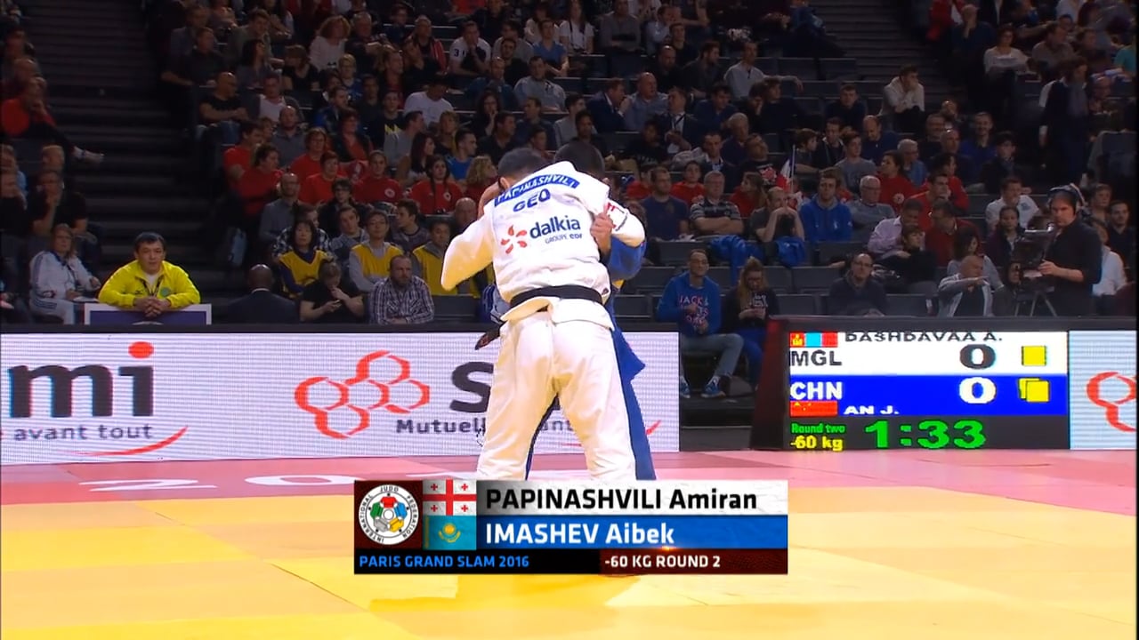 101: Okuri eri jime - GEO v KAZ -60kg