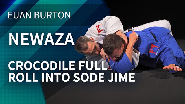 Crocodile full roll into Sode jime | ...